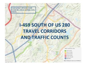 Link to Traffic Counts I-459 South of US 280